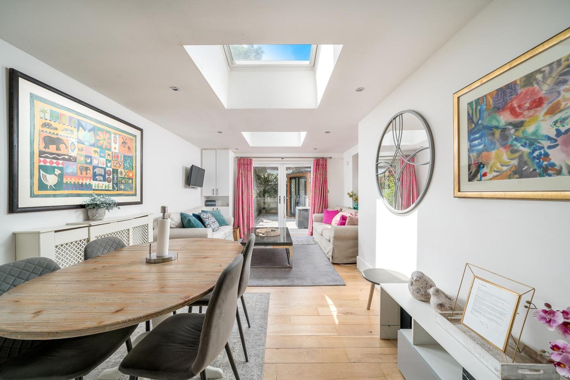 Gorgeous Flat With Garden In Battersea Apartment Лондон Екстериор снимка