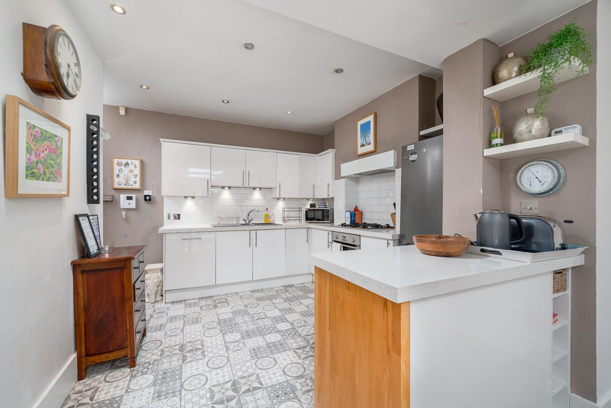 Gorgeous Flat With Garden In Battersea Apartment Лондон Екстериор снимка